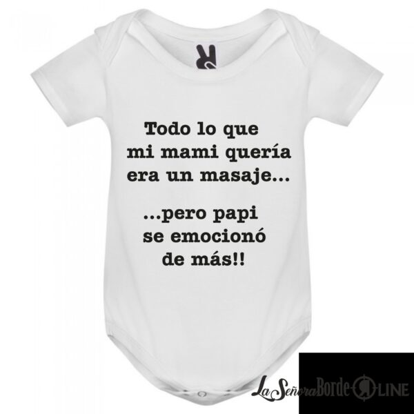 Body de Bebé - Masaje