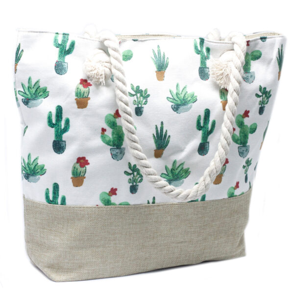 Bolso playero Mini cactus