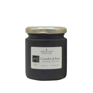 Vela Apothecary con aroma Cannabis&Rosa - 30 horas