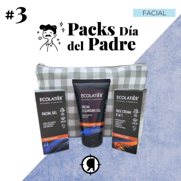 Neceser Cuidado facial masculino
