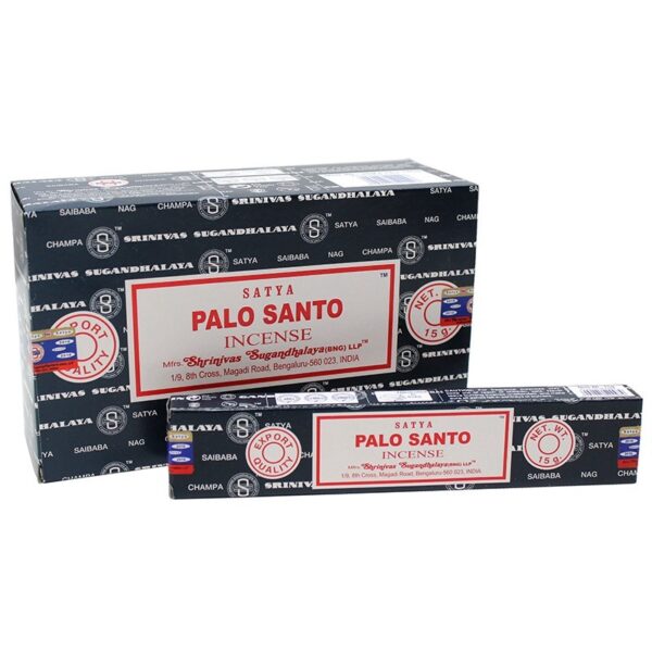 Varillas de Incienso Satya - Palo Santo  15 gr.