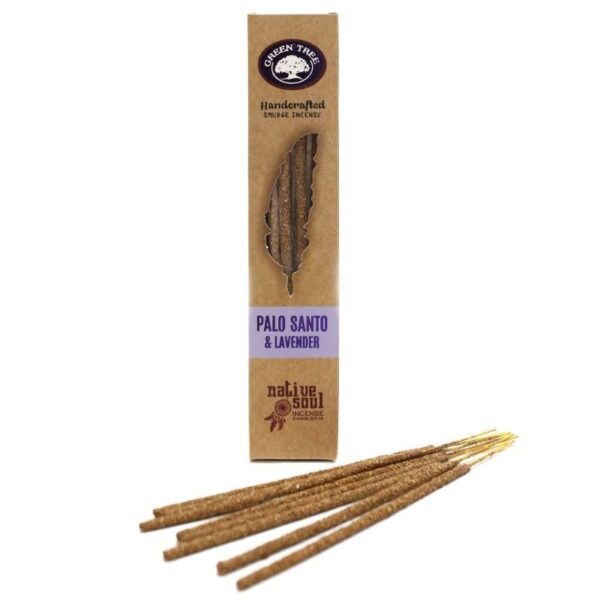 Varillas de Incienso Green Tree -Palo Santo y Lavanda