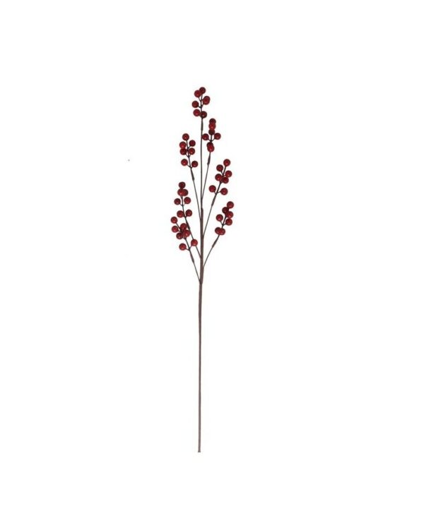 Vara Muérdago rojo 70 cm