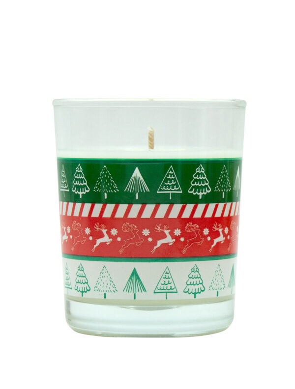Vela en vaso aroma a Panettone
