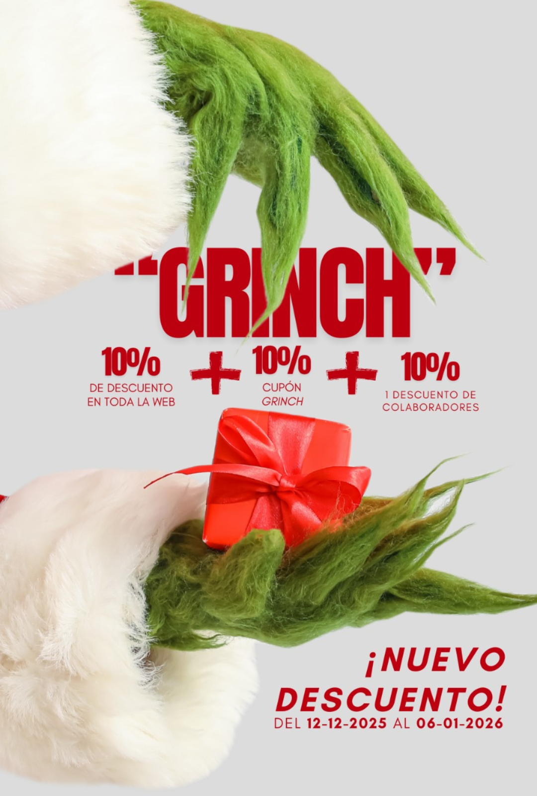 descuento grinch